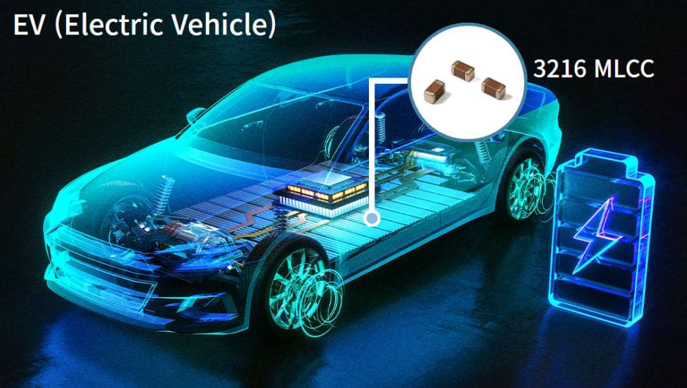 삼성전기, 전기자동차용 2,000V 고전압 MLCC 개발
