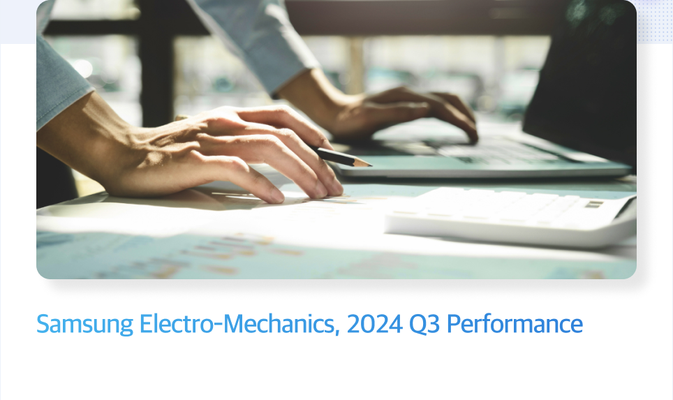 Samsung Electro-Mechanics, 2024 Q3 Performance