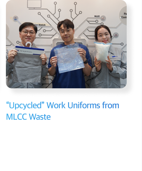 “Upcycled” Work Uniforms from MLCC Waste