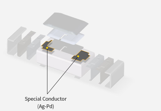 Anti Sulfur Resistor 부품에 Special Conductor(Ag-Pd) 적용